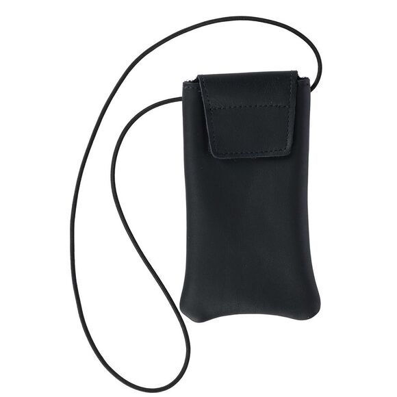Boston Leather Other - Boston Leather Solid Leather Eyeglass Case with Neck String
